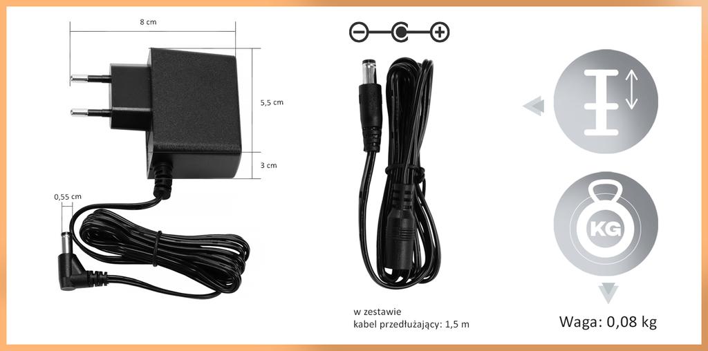MusicMate MM-V5 PowerUp Universal Power Supply 9V/1A