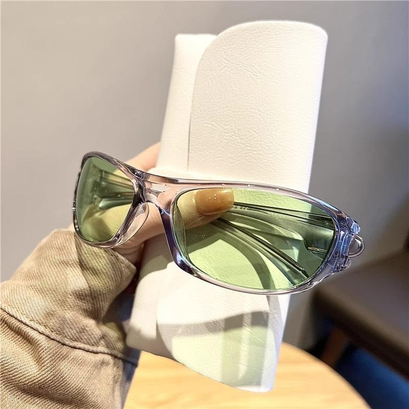 Latest Y2K Punk Sun Glasses for For Ladies Designer Oval Goggle Girls Luxury Sun Glasses 2000S UV400 Mirror Stylish Eye Glasses Gifts