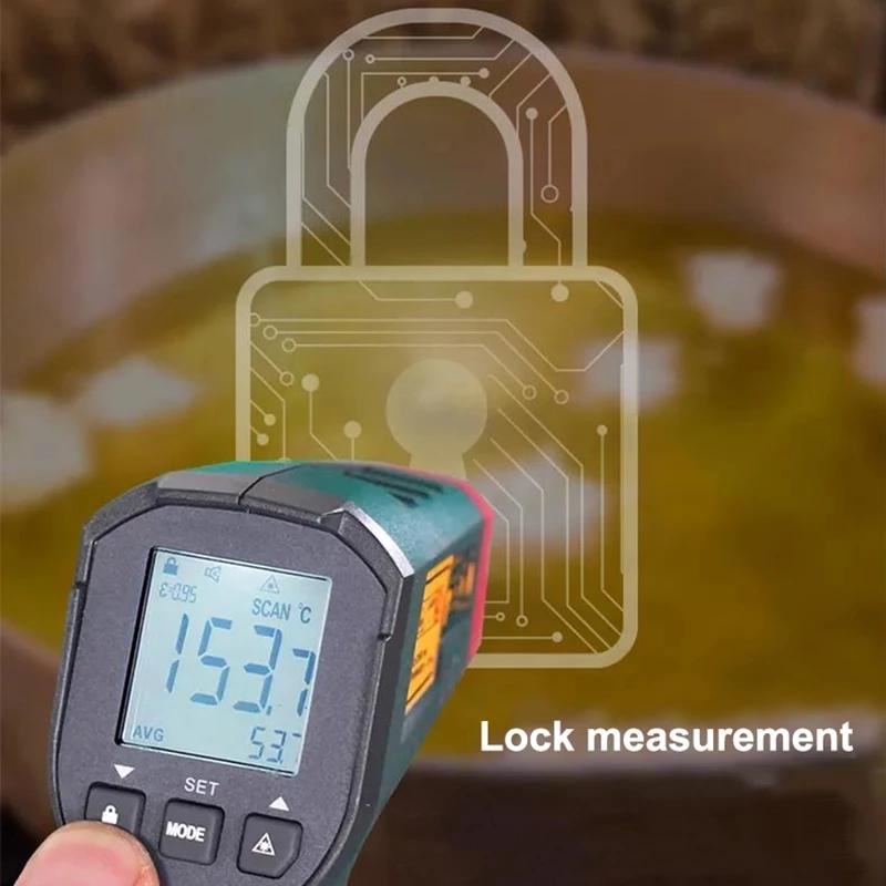Digital Thermometer UT306S UT306C Non-contact Industrial Laser Temperature Meter