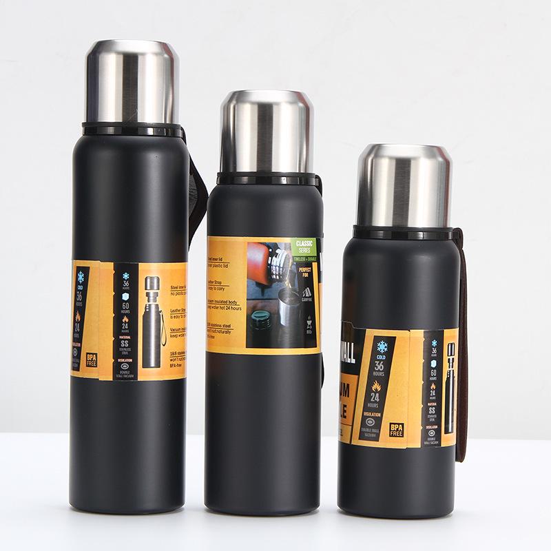 All-Steel 304 Stainless Steel Insulated Large Travel Sports Water Bottle for Men and Women