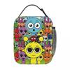 Sprunki Team Funny Games Insulated Lunch Bags Large Reusable Thermal Bag Lunch Box Tote College Travel Men Women