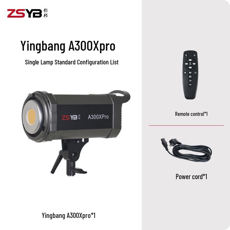 Yingbang 300W Dual Color Live Broadcast Fill Light for Jewelry, Food, and Portrait Photography