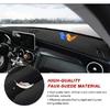 Cartist Suede Dashboard Pad for Mercedes-Benz GLC 2016- | Anti-Slip Anti-Glare Sun Shield Dashboard Cover