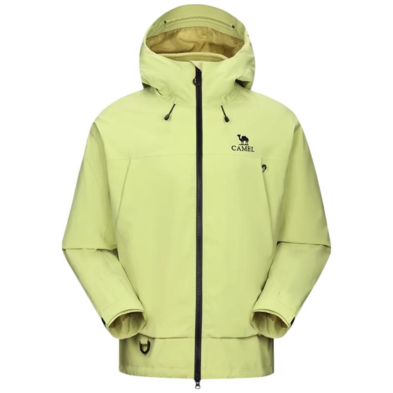 

CAMEL Unisex 3-in-1 Outdoor Waterproof Windbreaker with Fleece Liner M