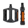 9/16\" Thread Lightweight Reflective Nylon Bike Pedals Commuting Folding City Bikes L/R PP Material Marked Bike Pedals