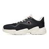 ANTA Chunky Sneakers Women's Low top Black/Baby Pink/Ivory White 122018880-2