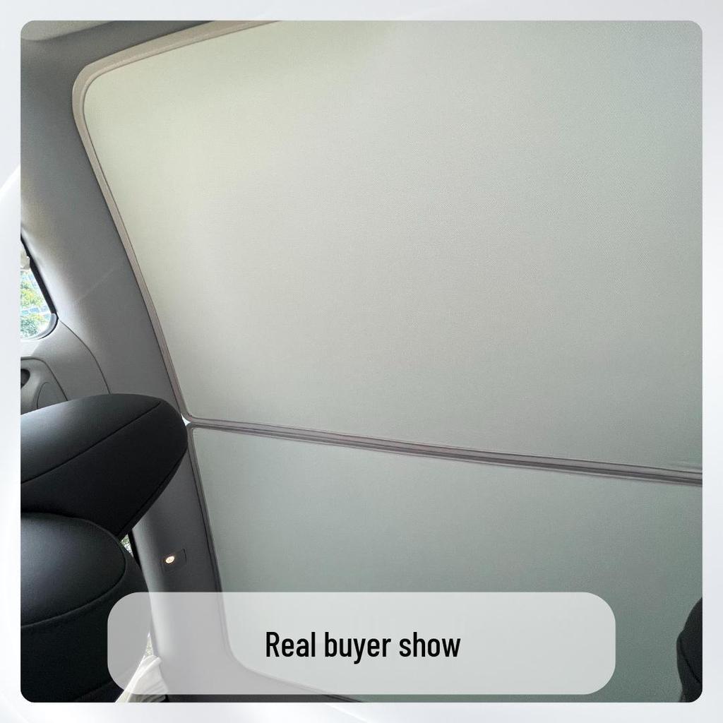 Magnetic Sunshade for Tesla Model 3 Roof: Heat Insulation & Skylight Protection