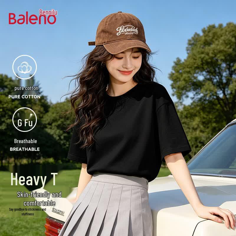 Baleno Men's Cotton Short-Sleeve T-Shirt