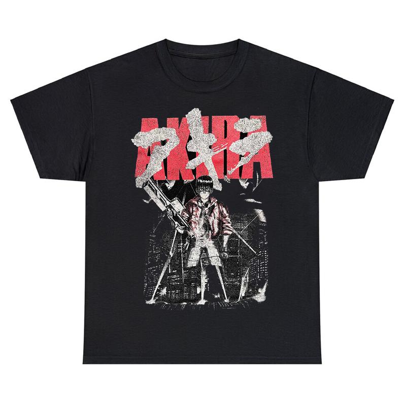

Akira Tetsuo & Kaneda T Shirt Harajuku Fashion Amusing Short Sleeve Cotton T-shirt Streetwear Japanese Anime Vintage Unisex Tops 4XL
