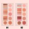 BSIMONE 18-Color Earth Tone Eyeshadow & Blush Palette - Matte, Pearlescent & Glitter Finish, Portable & Multi-color.