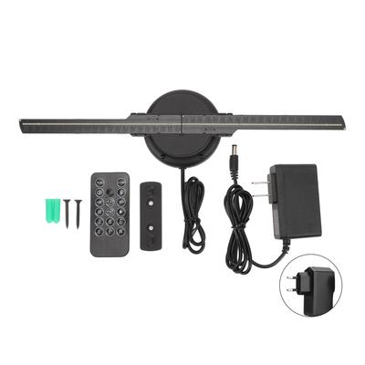 3D Hologram Fan Naked Eye 3D Hologram Projector Advertising Display 1024x224 224LED for Business Sto