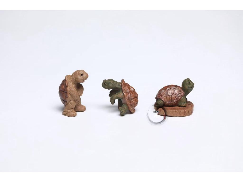 Yixing Zisha Turtle Tea Pet & Incense Holder Ornament