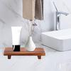 Wood Pedestal Stand Display Tray Candle Plant Holder Multifunctional Soap Wooden Riser