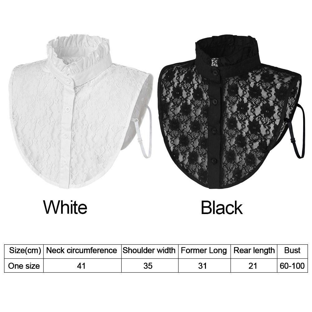 Detachable Fake Collar White Black Neckline New Fashion False Collar  Women Girls