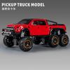New Six-wheel Shock-absorbing Off-road Vehicle Pickup Truck Model Simulation Light Music Coaster Toy Children's Birthday Gift