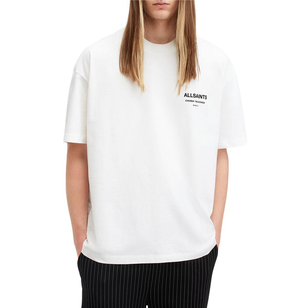 All SS SANCTUM CREW Print T-shirt Black And White Men Women Oversized Street Y2k Casual Short Sleeve Couple Tee Female Male Clothing 