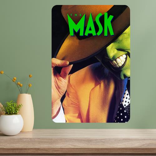 The Mask Classic Movie Metal Poster Sign 20x30cm（7.8x11.8inch）