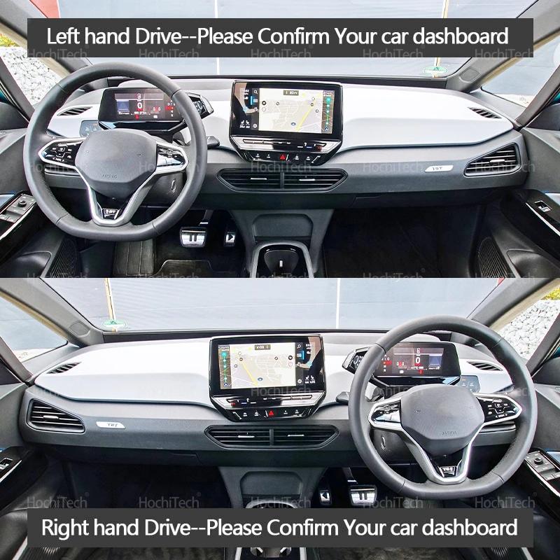 Armaturenbrett Abdeckung Pad Auto Liner Anti-UV Matte Sonnenschutz Dashmat Teppich Dash für Volkswagen VW ID.3 ID3 2019 2020 2021 2022 2023