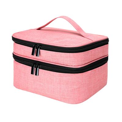 Nagellack-Aufbewahrungstasche Weit verbreitet Hergestellt aus Polyester Stabile und langlebige Nagellack-Organizer-Tasche