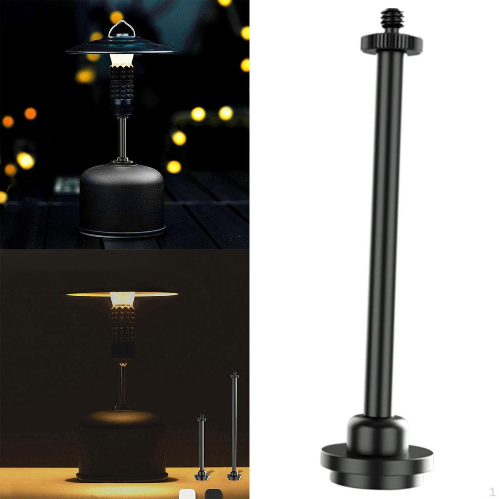 Camping Gas Tank Adapter Stoves Canister Outlet Lamp Extension Pole Rod for