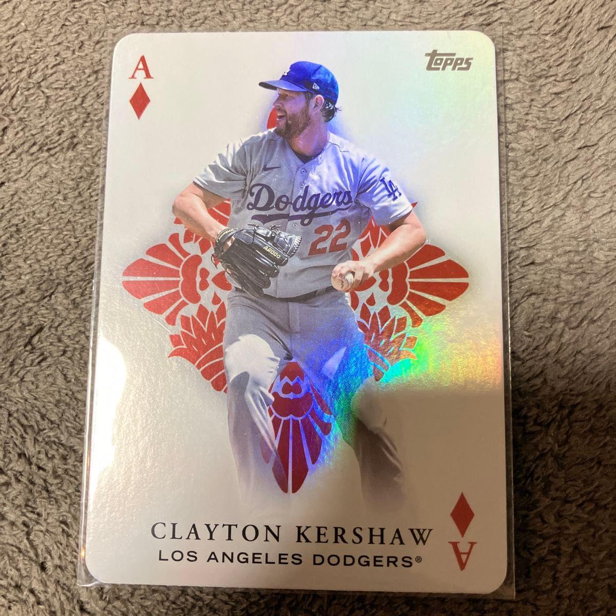 Used Topps MLB ALL ACES Clayton Kershaw Dodgers Trading Card