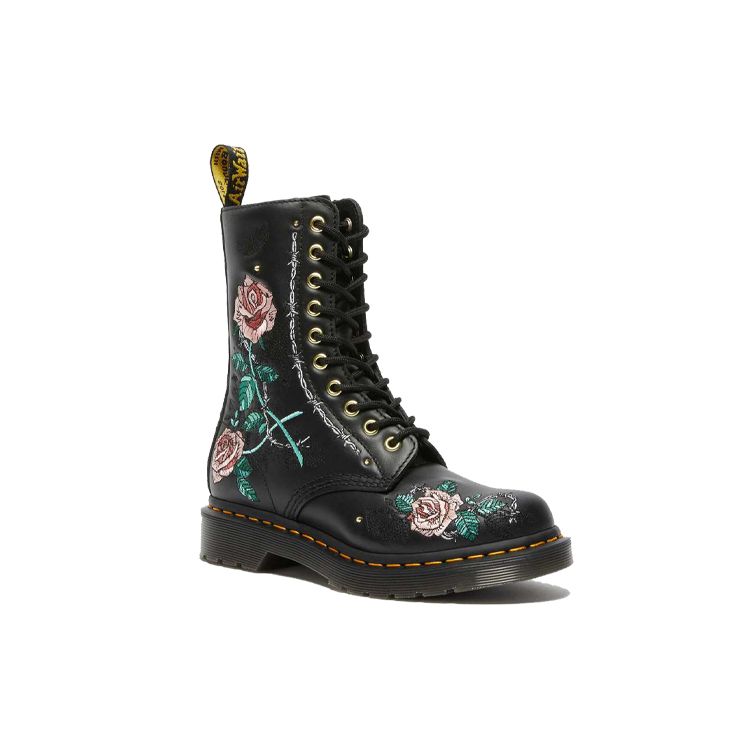 DR. Martens 1490 Kožené Módne Krátke Topánky Dámske Topánky Čierne 26982001