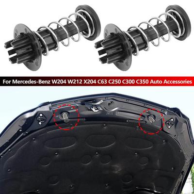 A2048800227 2Pcs Car Engine Bonnets Hood Spring Auto Accessories For Mercedes-Benz W204 W212 X204 C63 C250 C300 C350