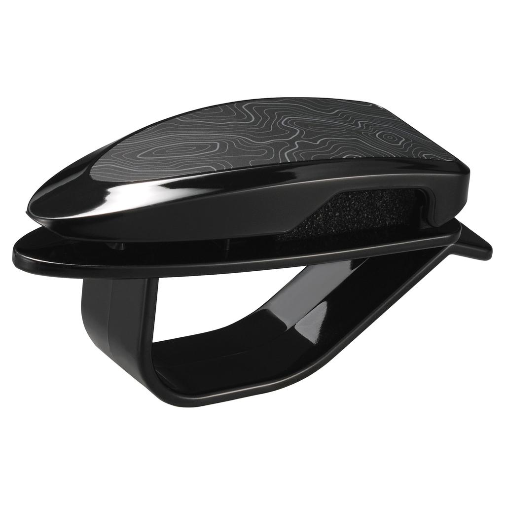 Carmate Car Sunglasses Clip with Contour Line Design for SUVs and Outdoor Use Perfect for Outdoor Activities Sun Visor Ticket Clip Paper Holder Series