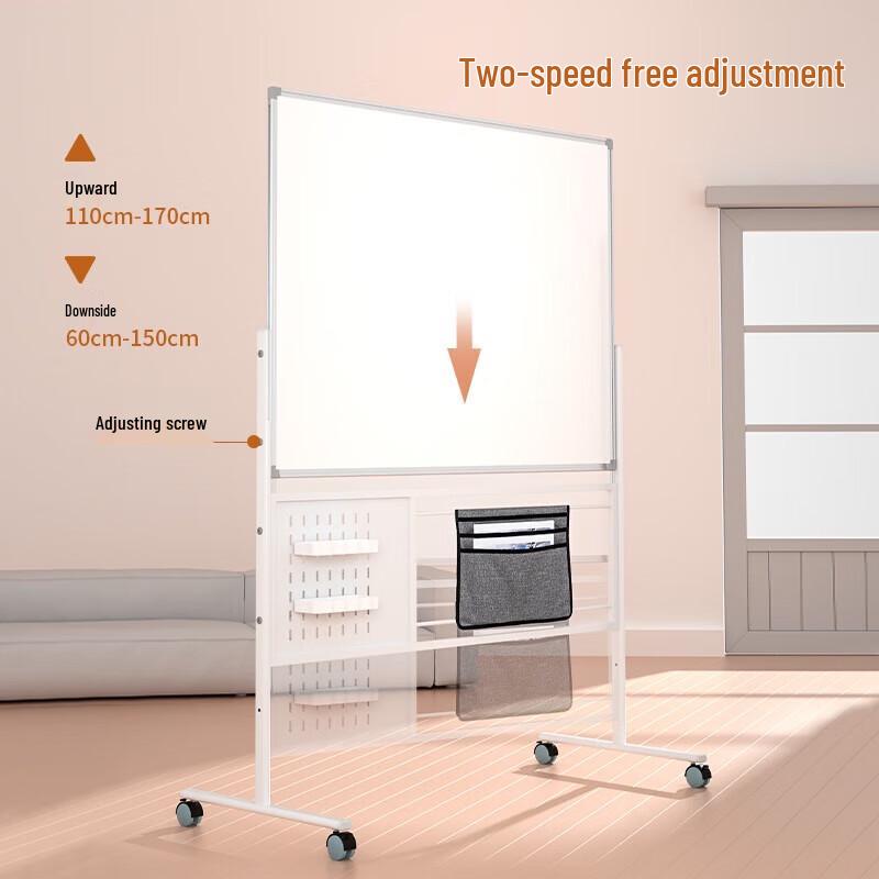 Deli H-Type Double-Sided Mobile Whiteboard