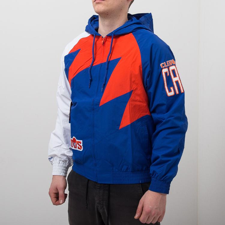 Mitchell Ness Jackets Men's Blue Hooded Moderate Other BA57PH-CCA-B-K1J