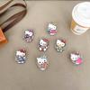 Simple And Cute Childlike Acrylic Leisurely Kt Rotating Small Cartoon Mobile Phone Holder Airbag Lazy Back Sticker