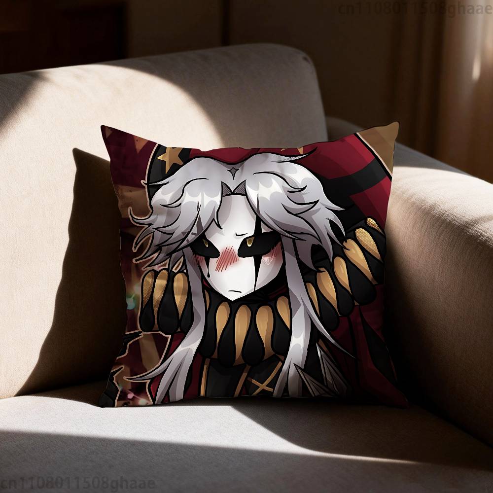 Game The Freak Circus Pillow Case Square DoubleSided Printing Short Plush Sofa Cushion Cover Bedroom Bedside Pillow
