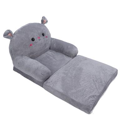 2 v 1 Kreslená skladacia pohovka pre deti Látka a špongia Vetraná Kreslená otváracia pohovka pre deti pre