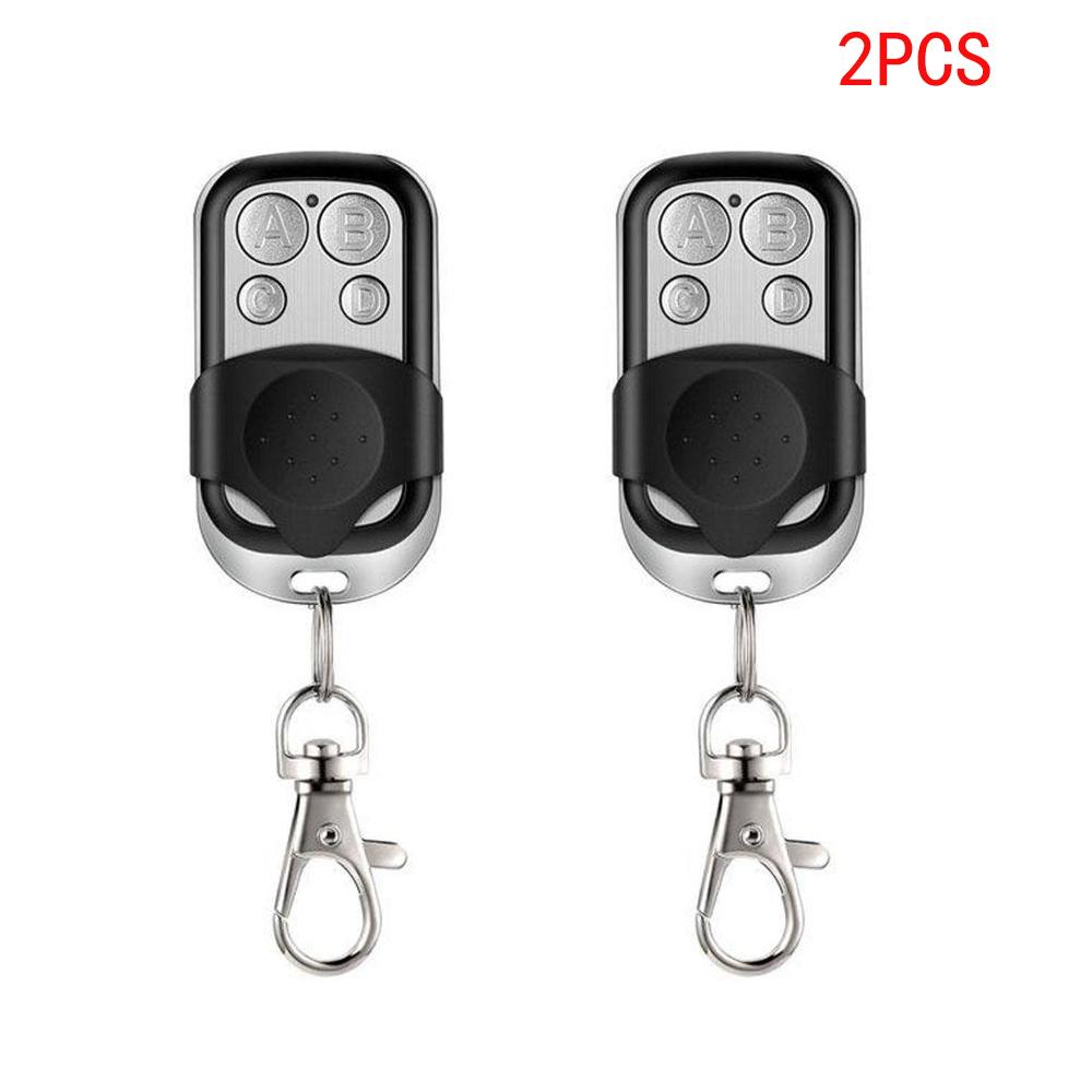 Universal 4 Buttons Garage Door Opener Remote Control 433MHZ Clone Fixed Learning Rolling Code Duplicator Garage