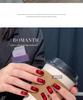 Eniiesh Dark Rose Red Agate Cat Eye Gel Nail Polish - 2025 Autumn/Winter Cherry Wine Red