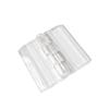 10Pcs Transparent Door Hinges Clear Furniture Hardware Durable Folding Hinge  DIY Cabinet Door Box