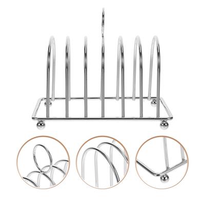 Slice Rack 6 Sliced Bread Shelf Desk Accessories Office Household Toast Food Storage Airfryer