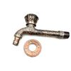 TLXT European Retro Wall-Mounted Dragon Faucet