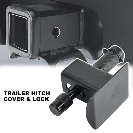 2 Trailer Hitch 58 Lock Cover For Receiver Pin Tow Tube Truck Heavy Duty