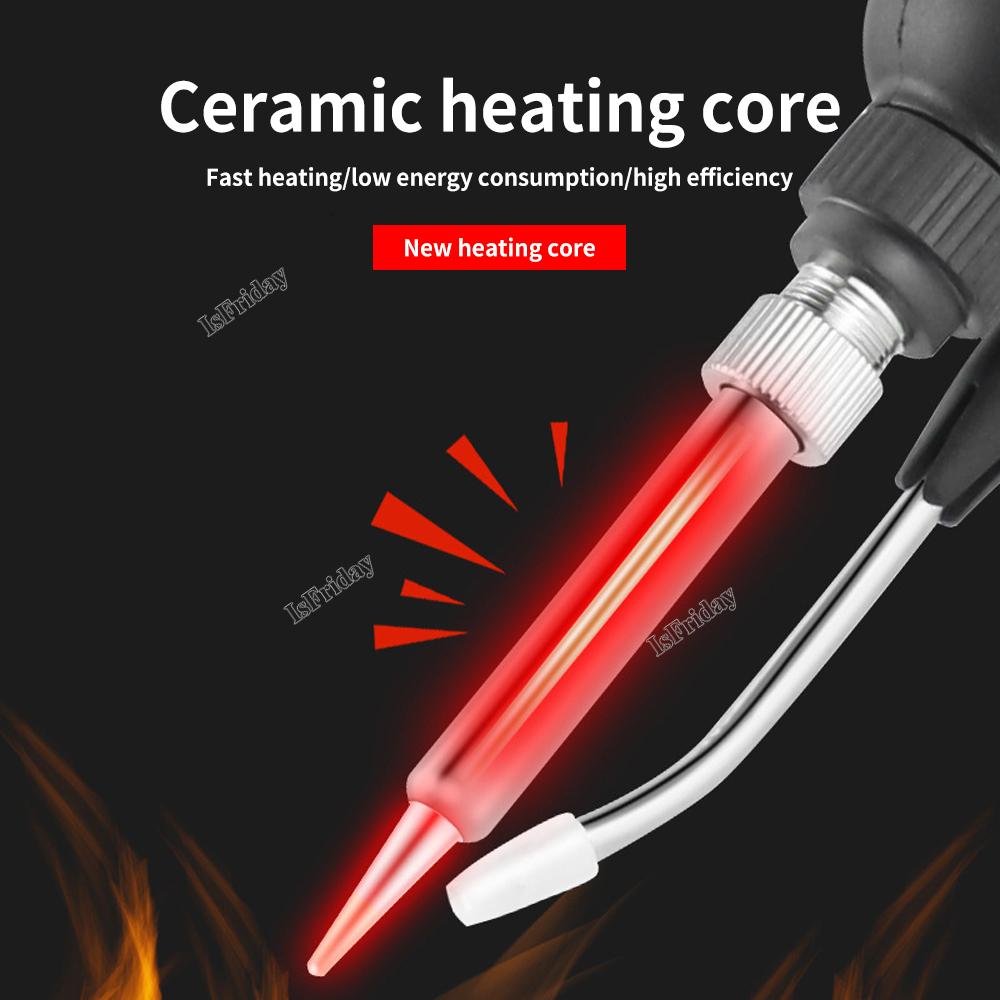 80W Electric Sodering Iron 220V/110V Handheld Solder Welding Machine Heating Repair Tools High-efficient Small Soldering Iron