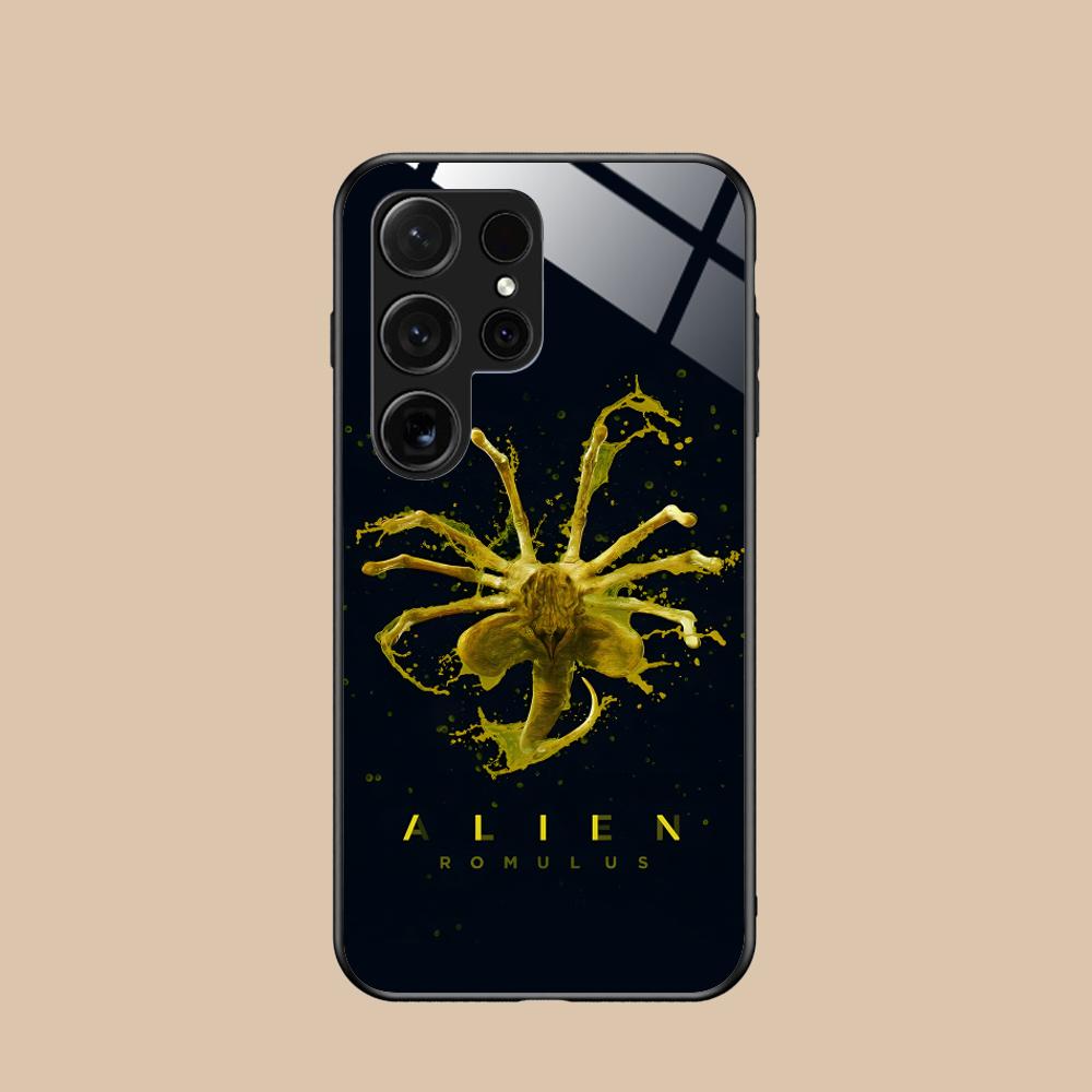 Alien Romulus Mobile Cell Phone Case for Samsung Galaxy A56 55 54 53 52 51 36 35 34 23 16 15 5G Glass Colorful Cover Pretty