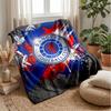 Rangers FC Soft Flannel Fleece Blanket Lightweight Cozy Warm Throw Blanket For Sofa Bed Home Decor