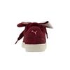 Puma  Suede Heart Quilt Cordovan Women Sneakers Red Cameo-Brown 365462-01