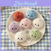 Portachiavi Baozi Emoji Carino Peluche Morbido Cartone Animato Faccina Sorridente Per Bambini E Ragazzi