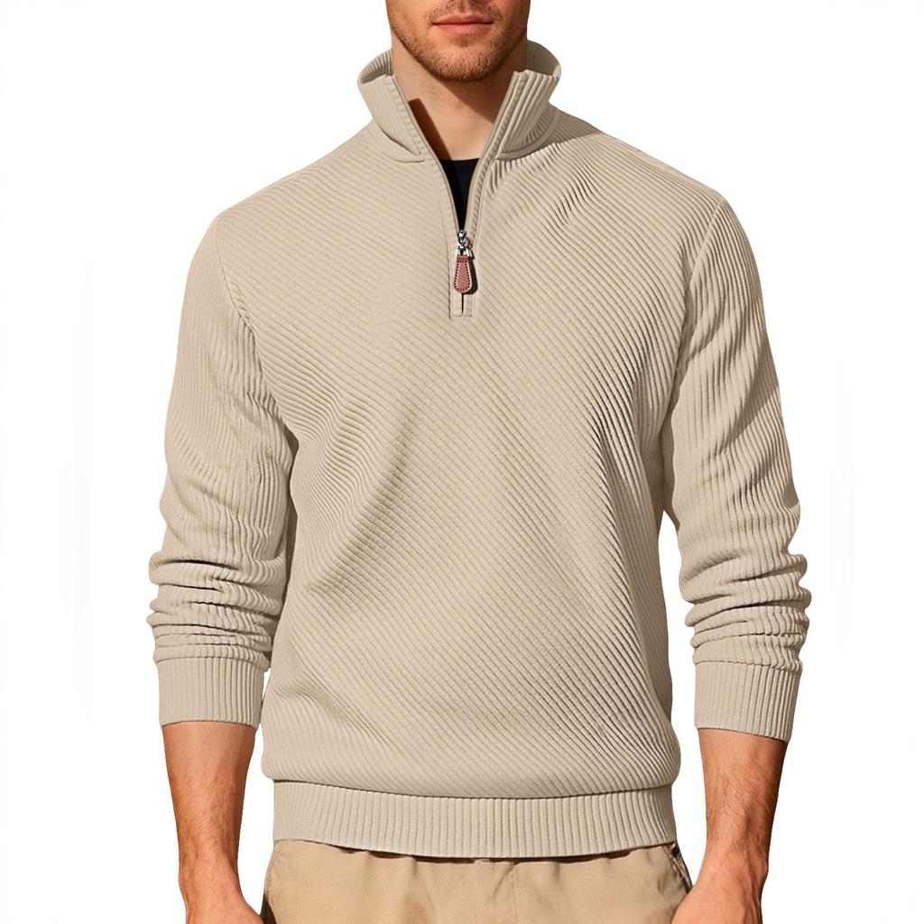 Men's Casual Oversized Hoodie With Turned-Up Collar