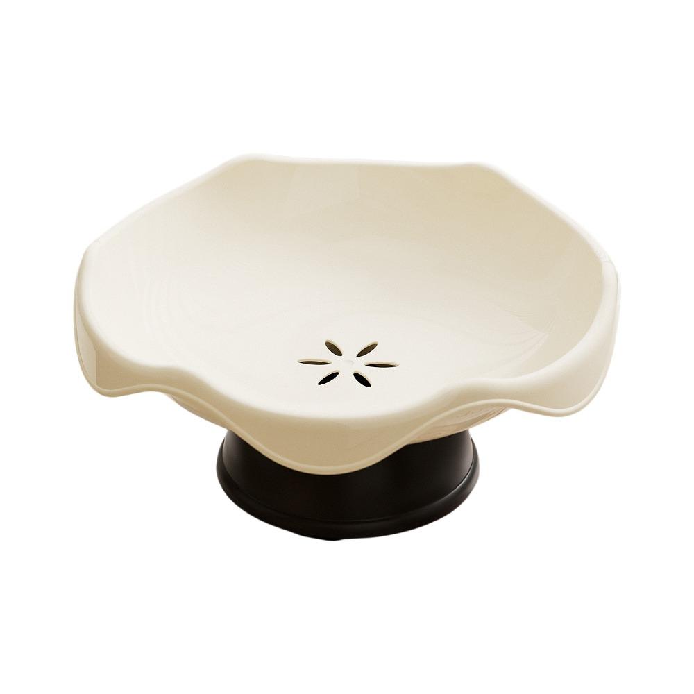 

Dried Fruit Plate Fruit Snack Tray Spherical Handle Display Plate Candy Storage Basket Picnic E White Black