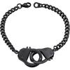 PROSTEEL Alla moda Design Manette/Testo Personalizzato Cavigliera da Donna, Cavigliera in Acciaio Inossidabile 316L, colore Argento/Oro/Nero,Basso