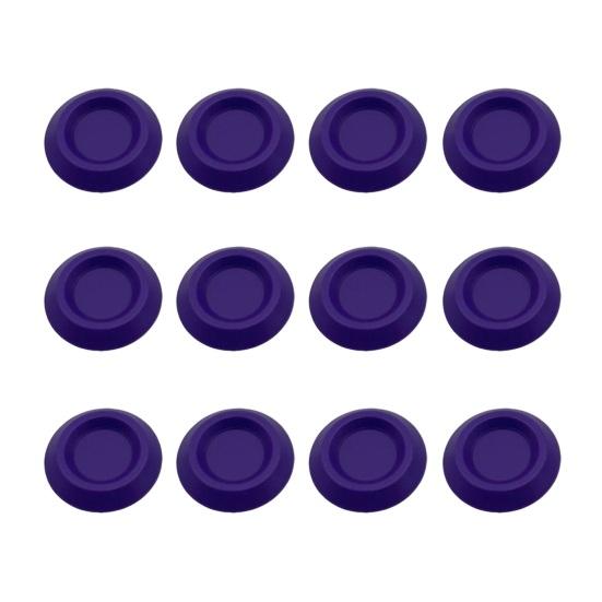 12Pcs Dubia Roaches Feeder Bowls Round Tiny Feeding Dish Colorful Food Dishes with Slope Access for Isopods Springtails Dwarf Invertebrates