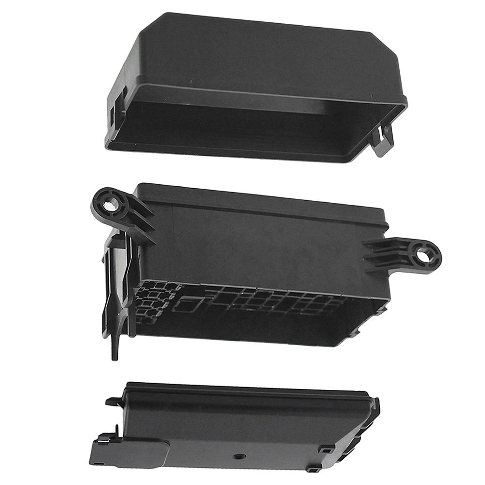 12-Slot Relay Box 6 Relays 6 ATC/ATO Standard Fuses Holder Block with 41pcs Metallic Pins Universal
