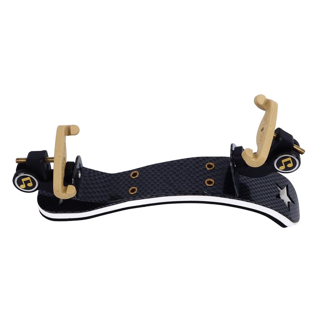 Violin Shoulder Rest Collapsible Height Adjustable Ergonomic Violin Shoulder Support for 12 Carbon
